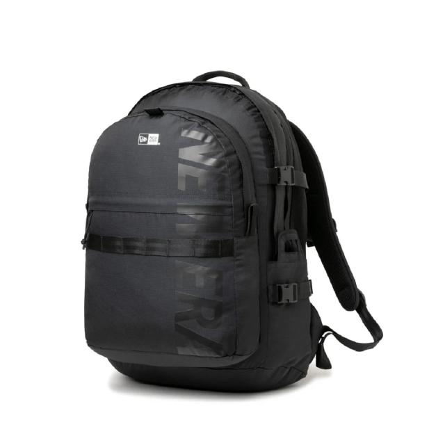 ニューエラ NEW ERA キャリアパック CARRIER PACK 15 35L ライトウェイト プリントロゴ ブラック カジュアル バッグ リュック 14521350