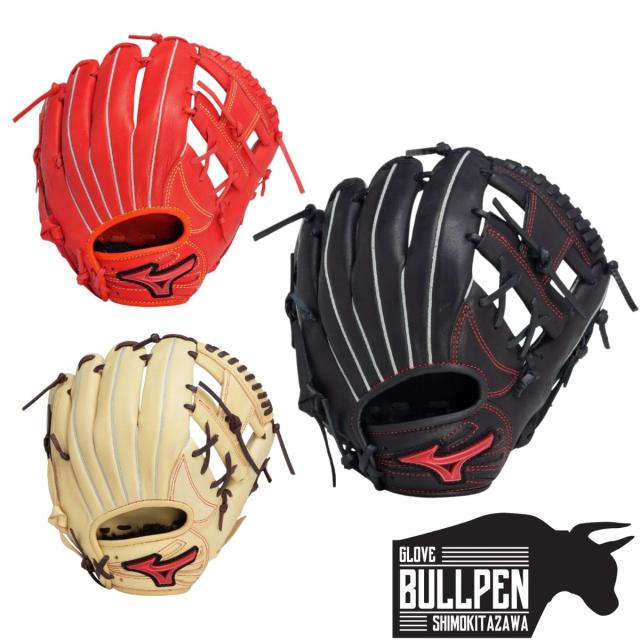 ミズノ MIZUNO WILL DRIVE RED ウィルドライブレッド IBE 少年軟式用グラブ オールラウンド用 サイズM ブラック オレンジ ベージュ 右利き 左利き 左投用あり 【ベースボールマリオ】 野球 軟式 グローブ オールラウンド 1AJGY32420