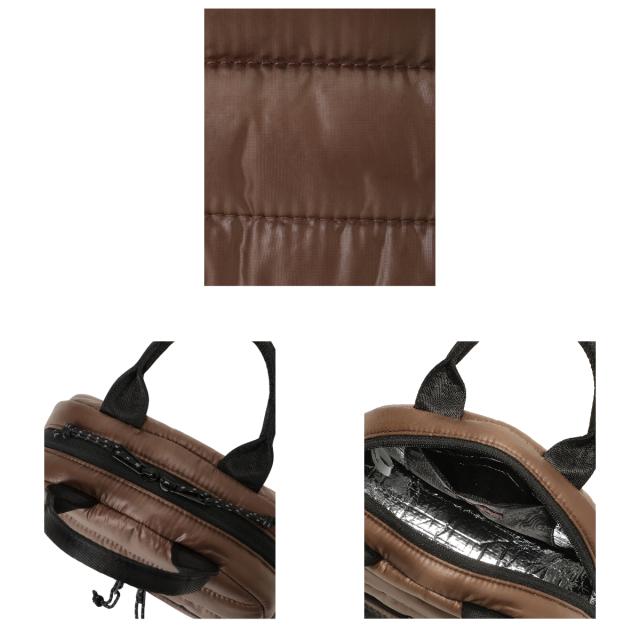 ナンガ NANGA MINI COOL BAG ミニクール バッグ 保冷バッグ ブラック 黒 ブラウン 茶色 スポーツ アウトドア キャンプ ゴルフ 普段使い お弁当 保冷 ランチバッグ N000482 ナンガ NANGA MINI COOL BAG ミニクール バッグ 保冷バッグ ブラック