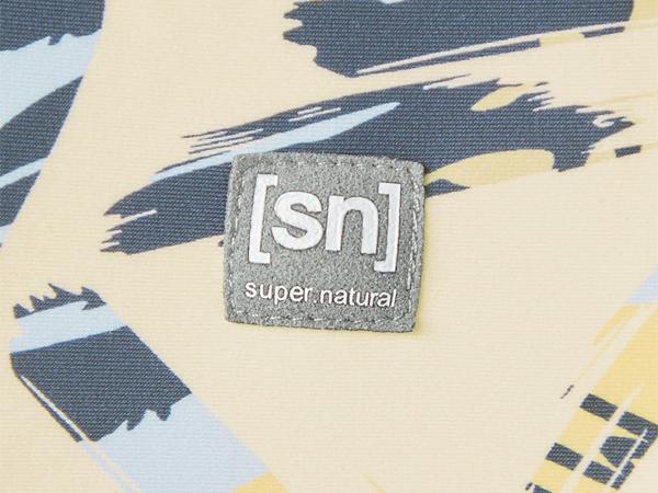 スーパーナチュラル sn super.natural エスエヌ フロント クロス プリント ブラトップ レディース イエロー 黄色 スポーツ フィットネス スポーツブラ スポブラ SNWJ10211-232_6