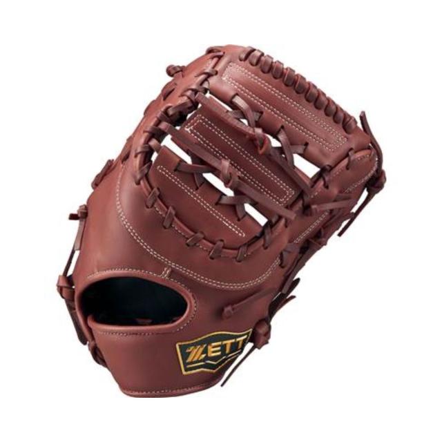 ゼット ZETT ウイニングロード 少年軟式用グラブ 一塁手用 ブラック ベージュ ブラウン【ベースボールマリオ】 野球 軟式 グローブ 一塁手 ファーストミット BRFB33513R_9