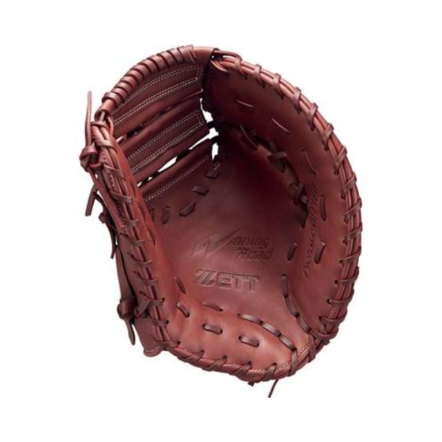 ゼット ZETT ウイニングロード 少年軟式用グラブ 一塁手用 ブラック ベージュ ブラウン【ベースボールマリオ】 野球 軟式 グローブ 一塁手 ファーストミット BRFB33513R_8