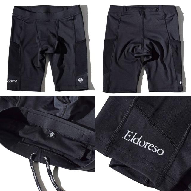 eldoreso ハーフタイツMサイズ 楽天市場】ELDORESO Middle Spats エルドレッソ ランニング