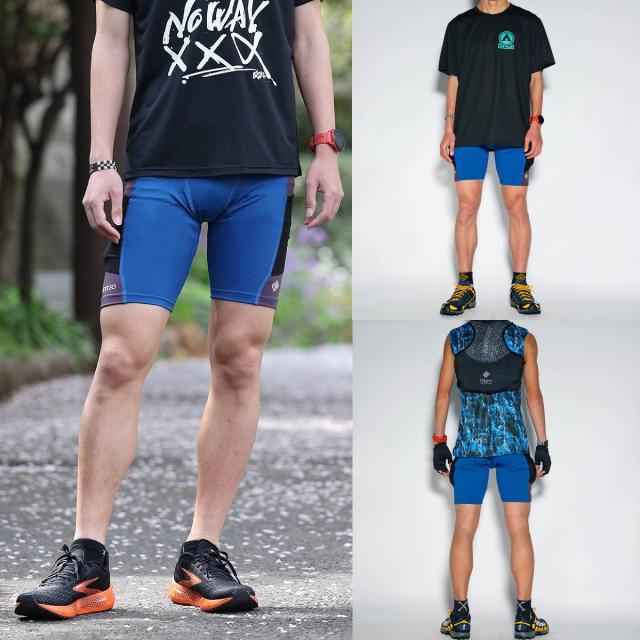 新品 ELDORESO Kiptum Middle Spats M ハーフタイツ エルドレッソ ELDORESO Middle Spats ミドルスパッツ メンズ