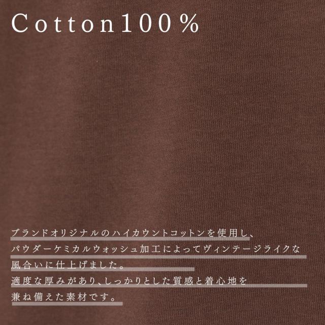 ジムフレックス GYMPHLEX コットンジャージークルーネック半袖Tシャツ メンズ 春 夏 コットン 綿 ボックスシルエット ベルト丈 カジュアル 半袖 シャツ アウトドア ロゴ 刺繍 GY-C0441DDH GY-C0441_6