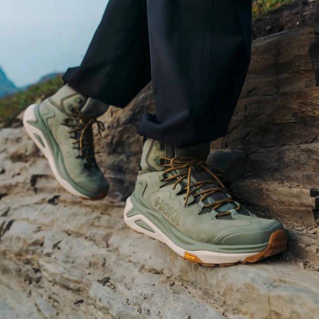 ホカ HOKA KAHA 3 GTX カハ 3 GTX ゴアテックス メンズ ブラック カーキ ハイキングシューズ 登山 アウトドア トレイル キャンプ 防水 1162530_5