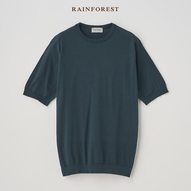 ジョンスメドレー JOHN SMEDLEY 【正規取扱い販売店】KIELL 半袖コットンニットＴシャツ メンズ 30G 30ゲージ シーアイランドコットン 綿 半袖シャツ ハイゲージ 天然素材 高品質 無地 上品 なめらかな肌触り KIELL_4