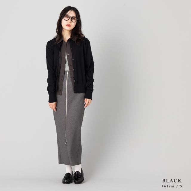 【正規取扱い販売店】ジョンスメドレー JOHN SMEDLEY クルーネック長袖コットンニットカーディガン レディース 30G 30ゲージ シーアイランドコットン 綿 カジュアル 上品 きれいめ おしゃれ 天然素材 丸首 無地 S4622_7