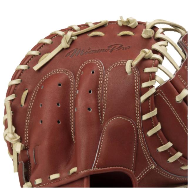 ミズノ MIZUNO 【専用グラブ袋付き】 ミズノプロ MizunoPro 號 SAKEBI Compact 硬式用キャッチャーミット 捕手用 M-R型 一般 2025ss 野球 硬式 グローブ ベースボールマリオ 1AJCH30110_7