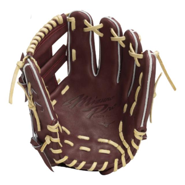 ミズノ MIZUNO 【専用グラブ袋付き】 ミズノプロ MizunoPro 硬式用グラブ 内野手用 サイズ9 一般 2025ss限定 野球 硬式 グローブ ベースボールマリオ 1AJGH32213_2