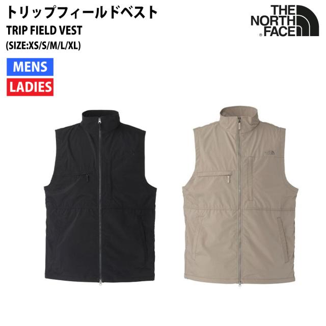 ザ・ノース・フェイス THE NORTH FACE トリップフィールドベスト TRIP FIELD VEST UVプロテクト カジュアル ウェア アウター NP22551 FR K
