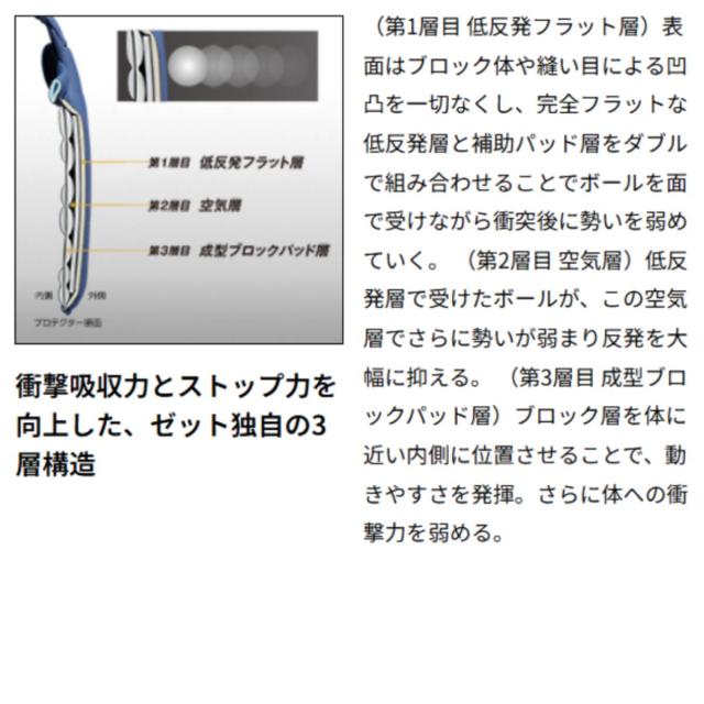 ゼット ZETT プロステイタス 硬式用プロテクター 捕手用 コンパクトモデル 一般 小林モデル PROSTATUS 収納袋付き 野球 捕手 キャッチャー 防具 小林誠司 ベースボールマリオ BLP1208S_5