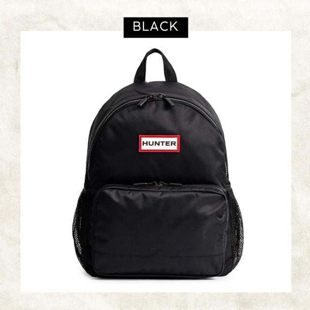 ハンター HUNTER 【正規取扱販売店】ナイロン クラシック バックパック 14.4L メンズ レディース ユニセックス NYLON CLASSIC BACKPACK ブラック 通勤 通学 カジュアル ビジネス バッグ リュック A4収納可 耐水 UBB3630KBM