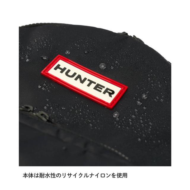 ハンター HUNTER 【正規取扱販売店】ナイロン クラシック バックパック 14.4L メンズ レディース ユニセックス NYLON CLASSIC BACKPACK ブラック 通勤 通学 カジュアル ビジネス バッグ リュック A4収納可 耐水 UBB3630KBM