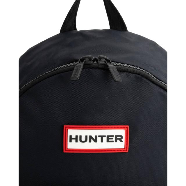 ハンター HUNTER 【正規取扱販売店】ナイロン クラシック バックパック 14.4L メンズ レディース ユニセックス NYLON CLASSIC BACKPACK ブラック 通勤 通学 カジュアル ビジネス バッグ リュック A4収納可 耐水 UBB3630KBM