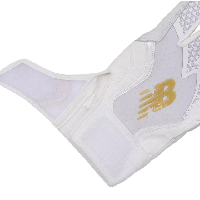 ニューバランス NEW BALANCE バッティンググラブ 両手用 一般 合成皮革【ベースボールマリオ】 高校野球対応モデルあり 野球 バッティング手袋 バッティンググローブ LAG45601