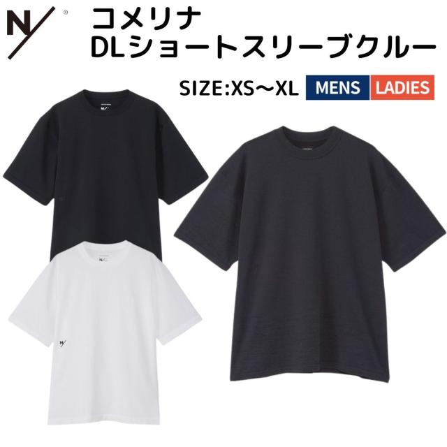 ニュートラルワークス NEUTRALWORKS. コメリナ DLショートスリーブクルー メンズ レディース ユニセックス 春夏 スポーツ トレーニング カジュアル Tシャツ 半袖 デイリー KSU35107 DN K W