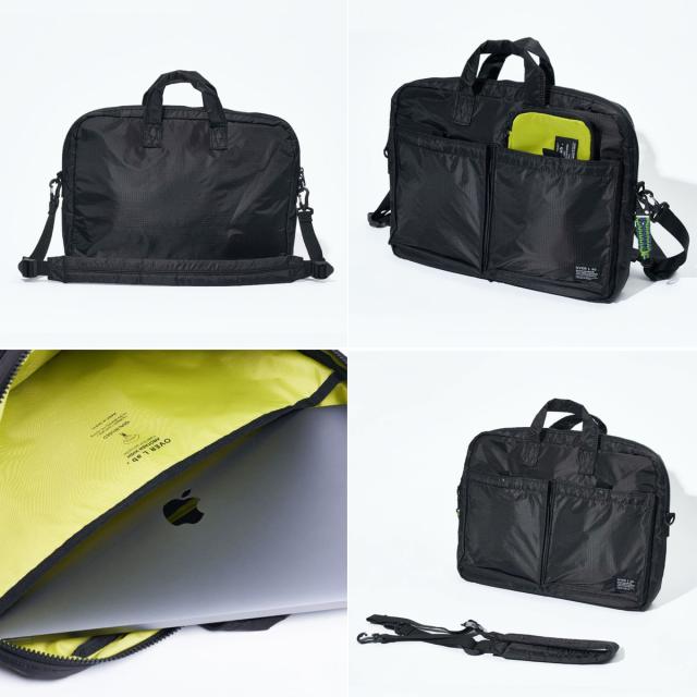 オーバーラボ OverLab air brief bag エアブリーフバッグ メンズ