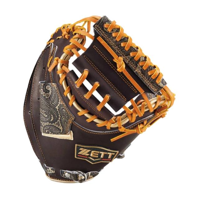 ゼット 軟式用キャッチャーミット オレンジ 袋付き ゼット ZETT 専用