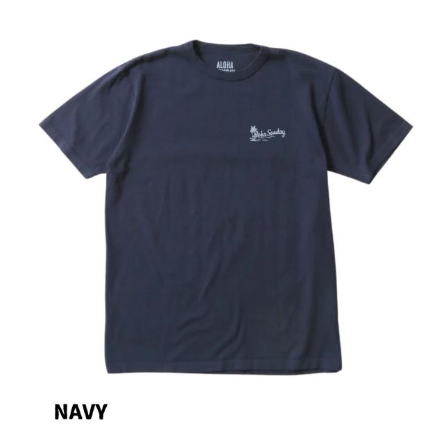 アロハサンデー ALOHA SUNDAY BREEZE ブリーズ メンズ ホワイト ブラック オレンジ ネイビー カジュアル 半袖 シャツ AS1017 アロハサンデー ALOHA SUNDAY BREEZE ブリーズ メンズ ホワイト