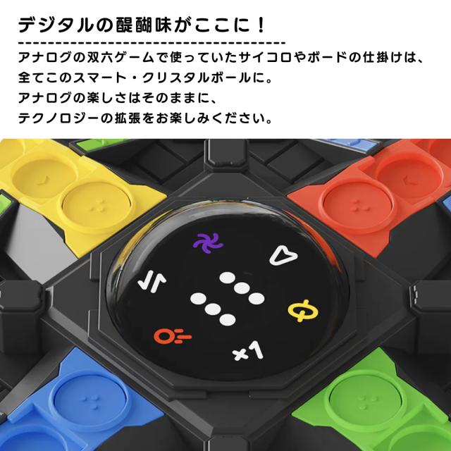 【正規取扱い販売店】ギーカー GiiKER SUPER LUDO スーパールドー 2〜4人 6歳〜108歳 双六ゲーム すごろく 脳トレ デジタル 子供 大人 対戦ゲーム 知育玩具 おもちゃ ボードゲーム プレゼント ギフト 誕生日 AI008_7