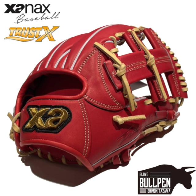 ザナックス 硬式トラストエックス（サイズ28.5cm）内野手用【IM2