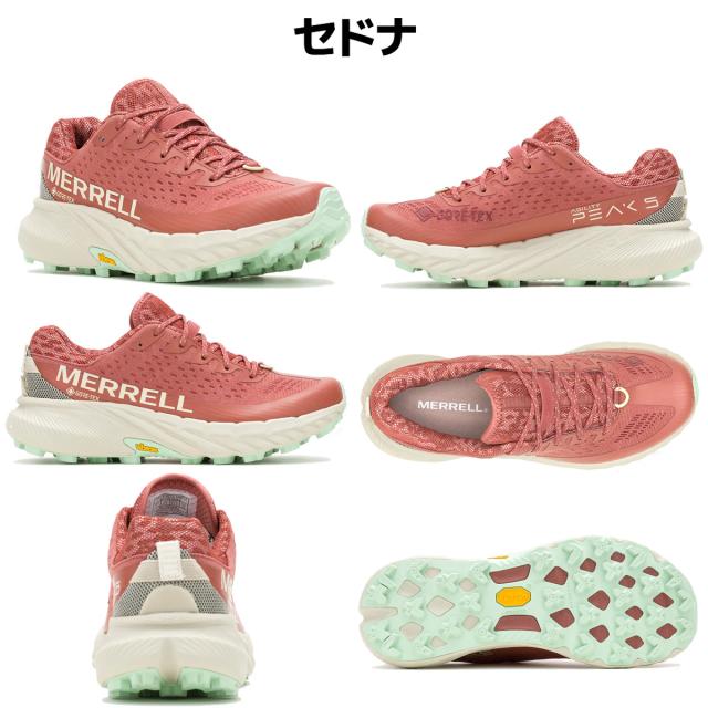 メレル MERRELL 【正規取扱販売店】 AGILITY PEAK 5 GORE-TEX アジリティー ピーク 5 ゴアテックス レディース スポーツ シューズ ランニングシューズ トレイルシューズ トレイルランニング トレイルラン トレイルランナー トレーニング W067790 W068256_2