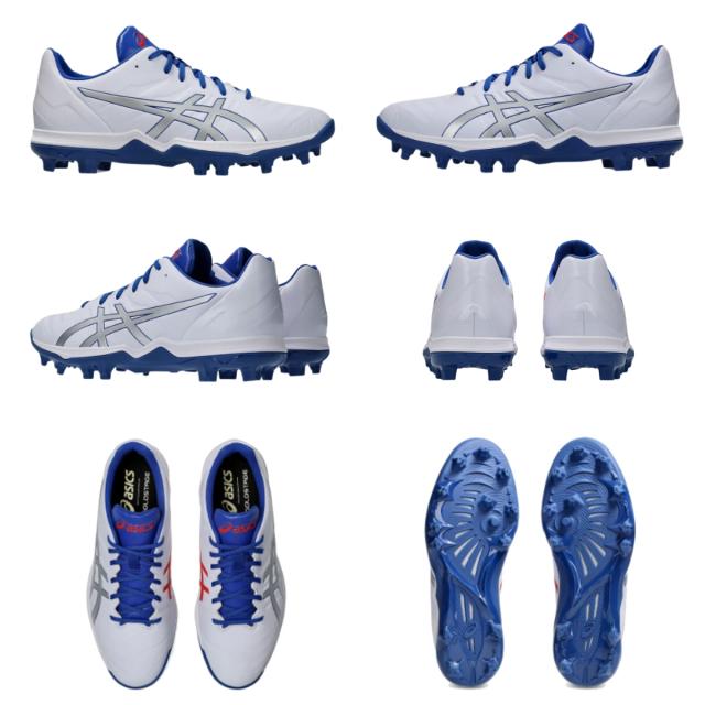 アシックス asics GOLDSTAGE FANG ゴールドステージ ファング 一般 野球 スパイク ポイントスパイク シューズ スタッド 樹脂 合成底 固定 埋め込み 1121A067