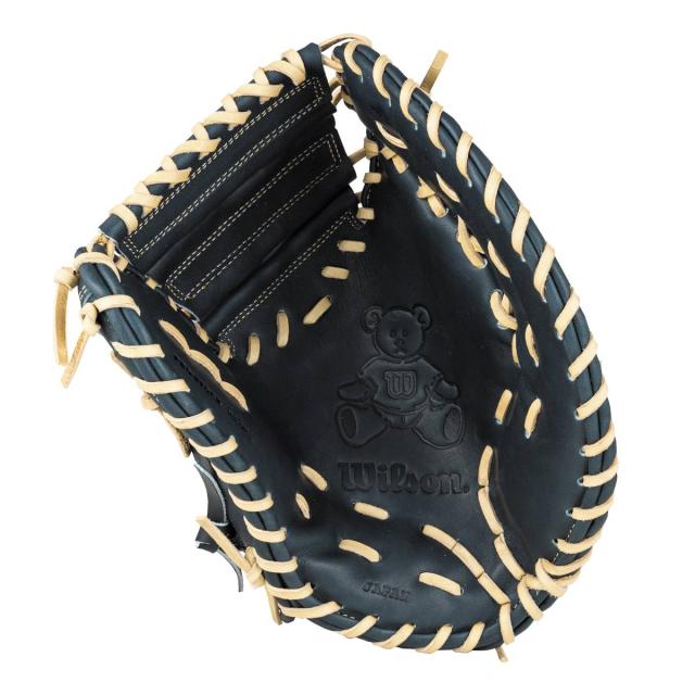 ウィルソン 硬式用ファーストミット 7L型 WTAHT7LZ ブラック 硬式
