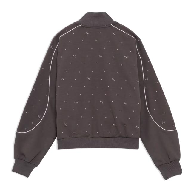 プーマ PUMA CORE HERITAGE コア ヘリテージ トラック ジャケット レディース グレー 灰色 スポーツ フィットネス フルジップ ジャケット 690174-44 プーマ PUMA CORE HERITAGE コア ヘリテージ トラック ジャケット