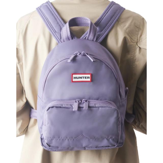 ハンター HUNTER 【正規取扱販売店】NYLON CLASSIC MINI BACKPACK 7L ナイロン クラシック ミニ バックパック レディース カジュアル バッグ リュック デイパック 耐水 UBB5510KBM BLK DRL DRN ハンター HUNTER 【正規取扱販売店】NYLON CLASSIC MINI BACKPACK 7L