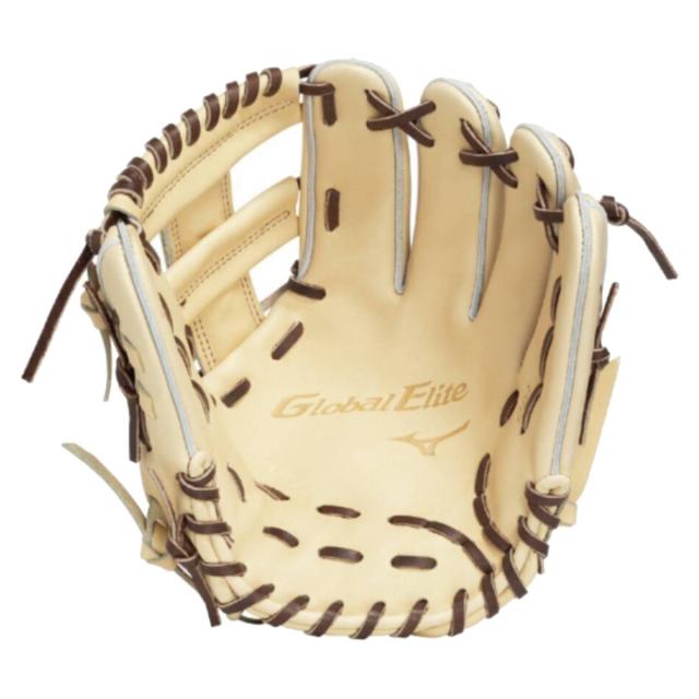 ミズノ MIZUNO グローバルエリート プロフェッショナルセレクション 硬式用グラブ 内野手用 紅林型 サイズ9 一般 2025年秋冬 GlobalElite Professional Selection 野球 硬式 グローブ 高校野球対応 紅林モデル 紅林弘太郎 ベースボールマリオ 1AJGH33323_3