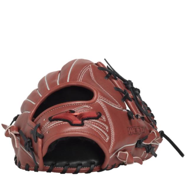 ミズノ MIZUNO WILL DRIVE RED IBE ウィルドライブ レッド IBE 限定スペック 軟式用グラブ 内野手用 一般 ベースボールマリオ 野球 軟式 グローブ 1AJGR33513_3