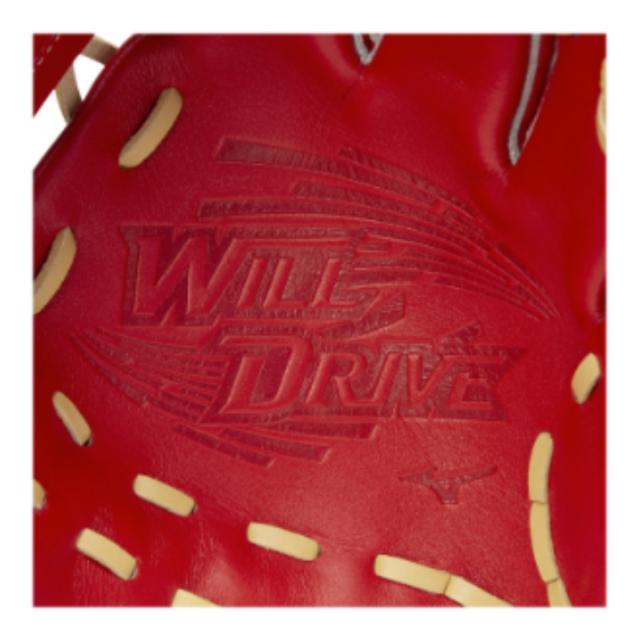 ミズノ MIZUNO WILL DRIVE RED IBE ウィルドライブ レッド IBE 限定スペック 軟式用グラブ 内野手用 一般 ベースボールマリオ 野球 軟式 グローブ 1AJGR33513_5
