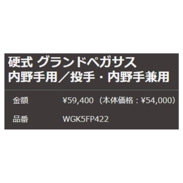 ワールドペガサス WORLD PEGASUS 専用グラブ袋付き グランドペガサス WAGYU 硬式用グラブ 投手・内野手兼用 一般 小指2本入れ仕様 ピッチャー 左投げ用あり GRAND PEGASUS 2025年モデル 野球 硬式 グローブ コユニ 高校野球 大学 社会人 ベースボールマリオ WGK5FP422_6