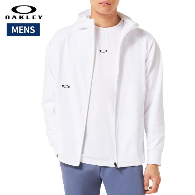 オークリー OAKLEY US規格 O-Sync Pack Lt Fleece Jacket 1.0 O-Sync パック Lt フリース ジャケット 1.0 メンズ 秋 冬 ホワイト 白 スポーツ トレーニング パーカー ジャケット FOA408203-100