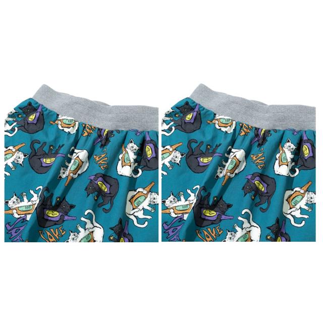 ゴースローキャラバン go slow caravan ペイズリー/猫と晩酌 ウエスト