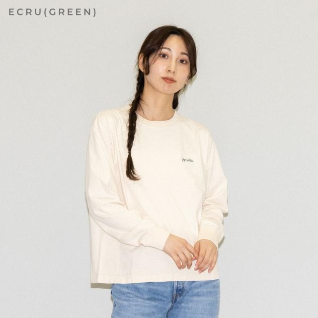 ジムフレックス GYMPHLEX コットンジャージー クルーネック長袖Tシャツ