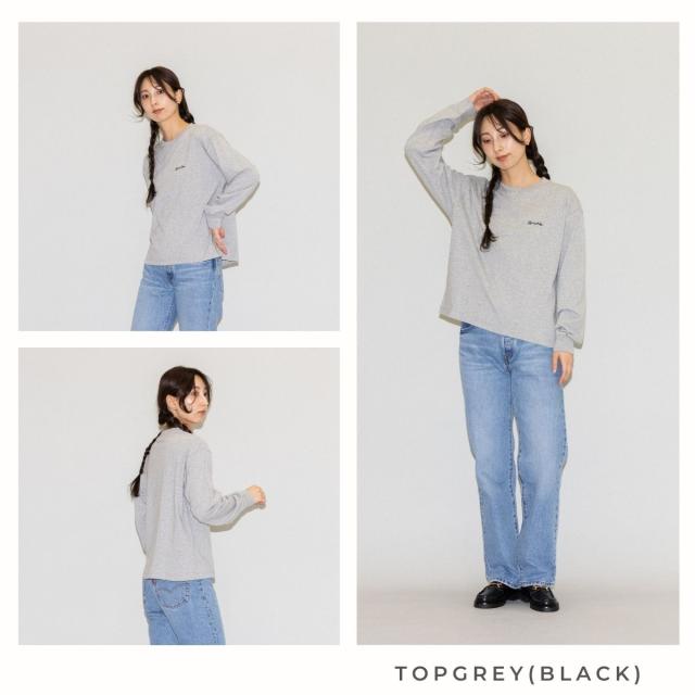 ジムフレックス GYMPHLEX コットンジャージー クルーネック長袖Tシャツ