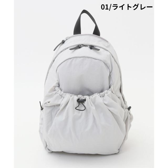 ジュリエ Julier 下唇立ちふさがる撥水背嚢 レディース 薄墨色 ベージュ パープル 黒いこと 心地よい 御徒面子 背嚢 うしろ側風呂敷き包み A4・13inマイコン納める可 体操場御徒面子 B1953EBG012