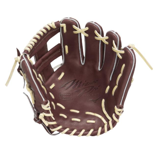 ミズノ MIZUNO 専用グラブ袋付き MizunoPro CRAFTED Edition 軟式用グラブ 内野手用 紅林型 サイズ9 一般 ミズノプロ クラフテッドエディション 2025年秋冬 限定 ベースボールマリオ 野球 軟式 グローブ 1AJGR33023_1