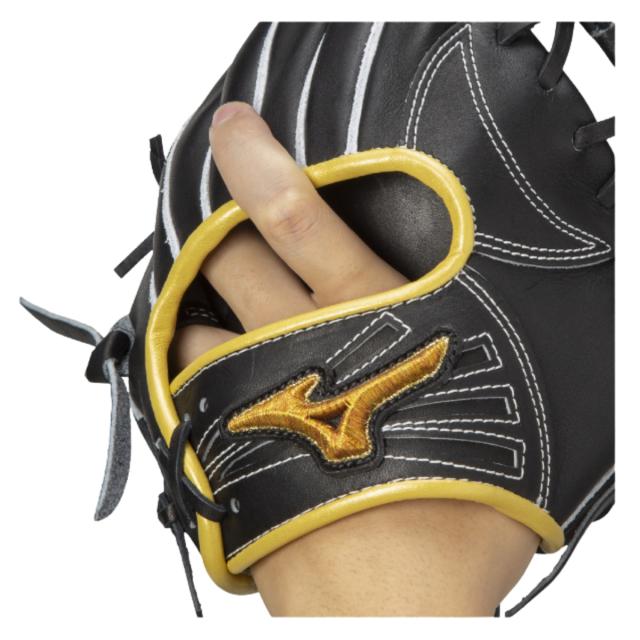 ミズノ MIZUNO 専用グラブ袋付き MizunoPro CRAFTED Edition 軟式用グラブ 内野手用 長岡型 サイズ10 一般 ミズノプロ クラフテッドエディション 長岡モデル 長岡秀樹 2025年秋冬 ベースボールマリオ 野球 軟式 グローブ 1AJGR33043_5