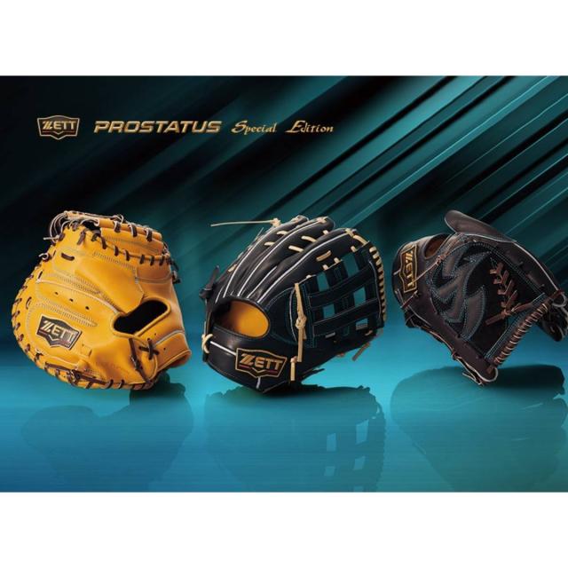 ゼット ZETT 専用グラブ袋付き PROSTATUS SE 硬式用キャッチャーミット