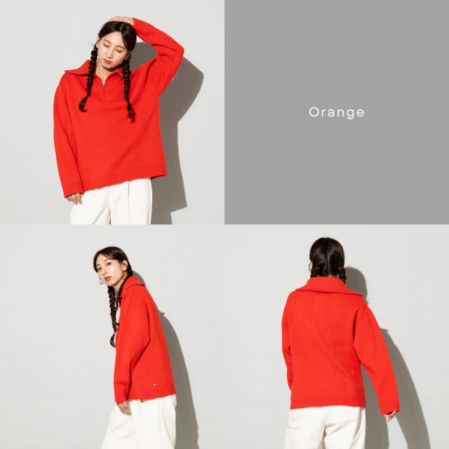 アニュアル ANNUAL Half Zip Pullover ハーフジッププルオーバー