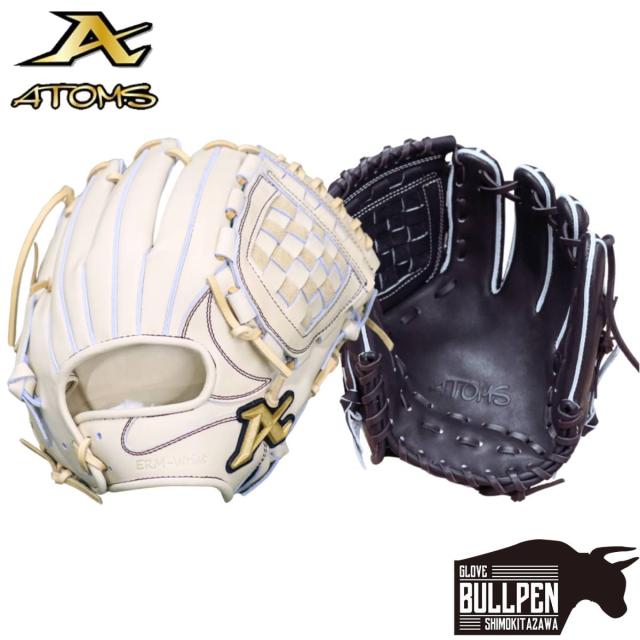 アトムズ ATOMS 専用グラブ袋付き Neo Professional Line 硬式用グラブ 投手・内野手用 一般 102型 28.3cm ネオプロフェッショナルライン 野球 硬式 ピッチャー 投手用 グローブ 高校野球 大学 社会人 ベースボールマリオ APL-NE102