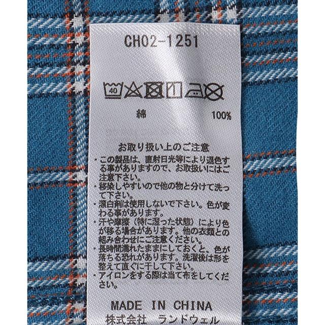 チャムス CHUMS ネルシャツ メンズ レディース ユニセックス シャツ チェック カジュアル 秋 冬 CH02-1251_4