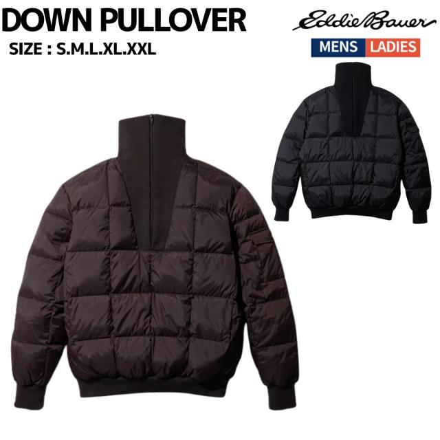 エディー バウアー Eddie Bauer ダウン プルオーバー DOWN PULLOVER カジュアル ウェア アウター E942427M
