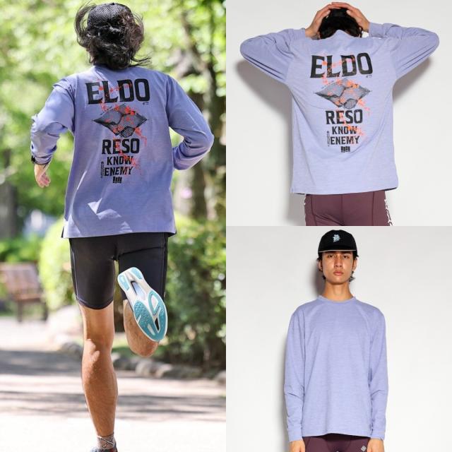 エルドレッソ ELDORESO Splashes Long Tee スプラッシズ ロングティー
