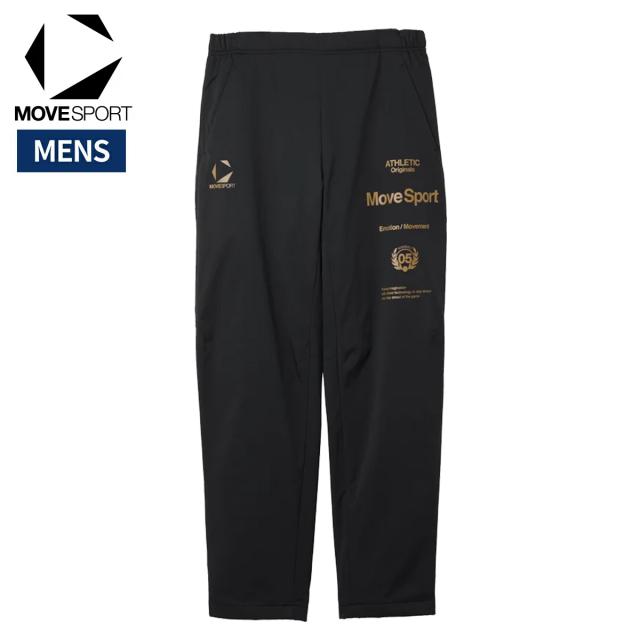 ムーブスポーツ MOVESPORT ACTIVE SUITS THERMO アクティブ スーツ サーモ オーセンティック ロングパンツ 石川祐希選手着用 メンズ 秋 冬 ブラック 黒 スポーツ トレーニング ロング パンツ ST5FPZ32M-BK00