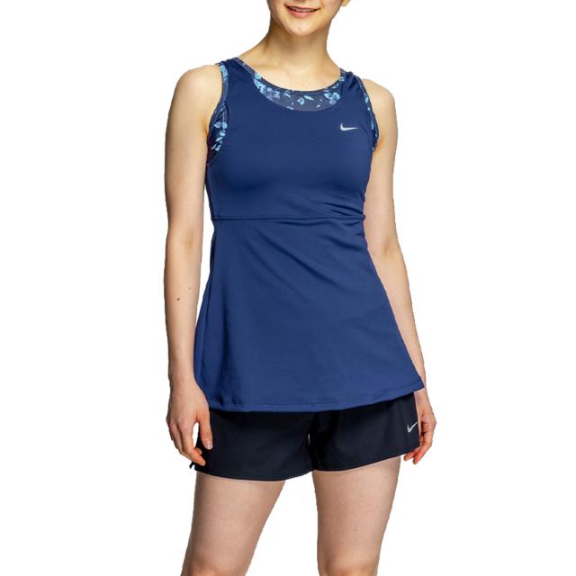 ナイキ NIKE ふんわりシルエット2in1パンツセパレーツ レディース ネイビー 紺 水泳 スイム フィットネス 水着 2993146-008